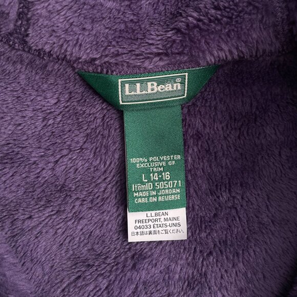 L.L.Bean Kids Hi-Pile Fleece - Picture 4 of 8